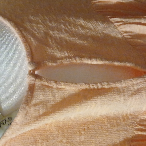 Women's Pink Symmetry 1X Plus Layered Sleeveless Tank Top Blouse - Picture 8 of 12